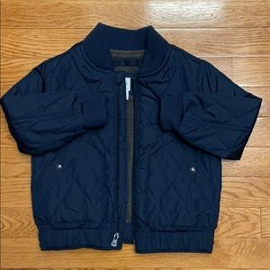 Quilted Bomber Jacket